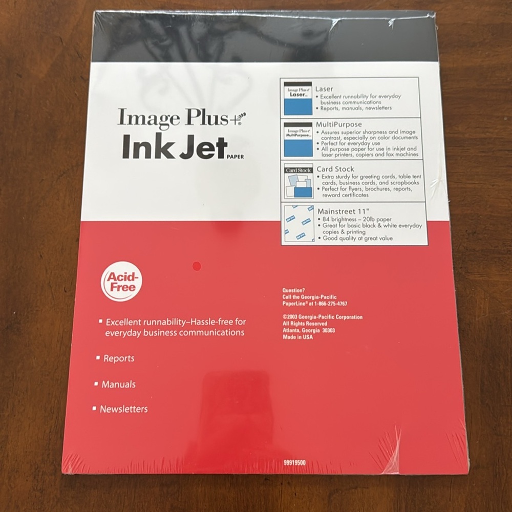 Image Plus Ink Jet Paper - White - Picture 2 of 2
